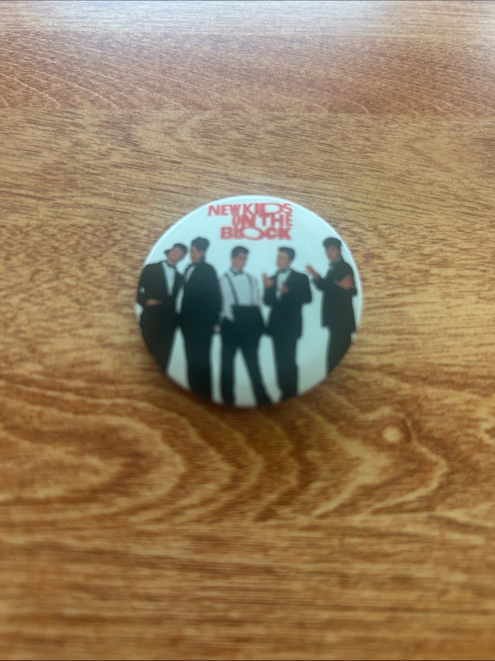 Vintage New Kids on the Block Pin